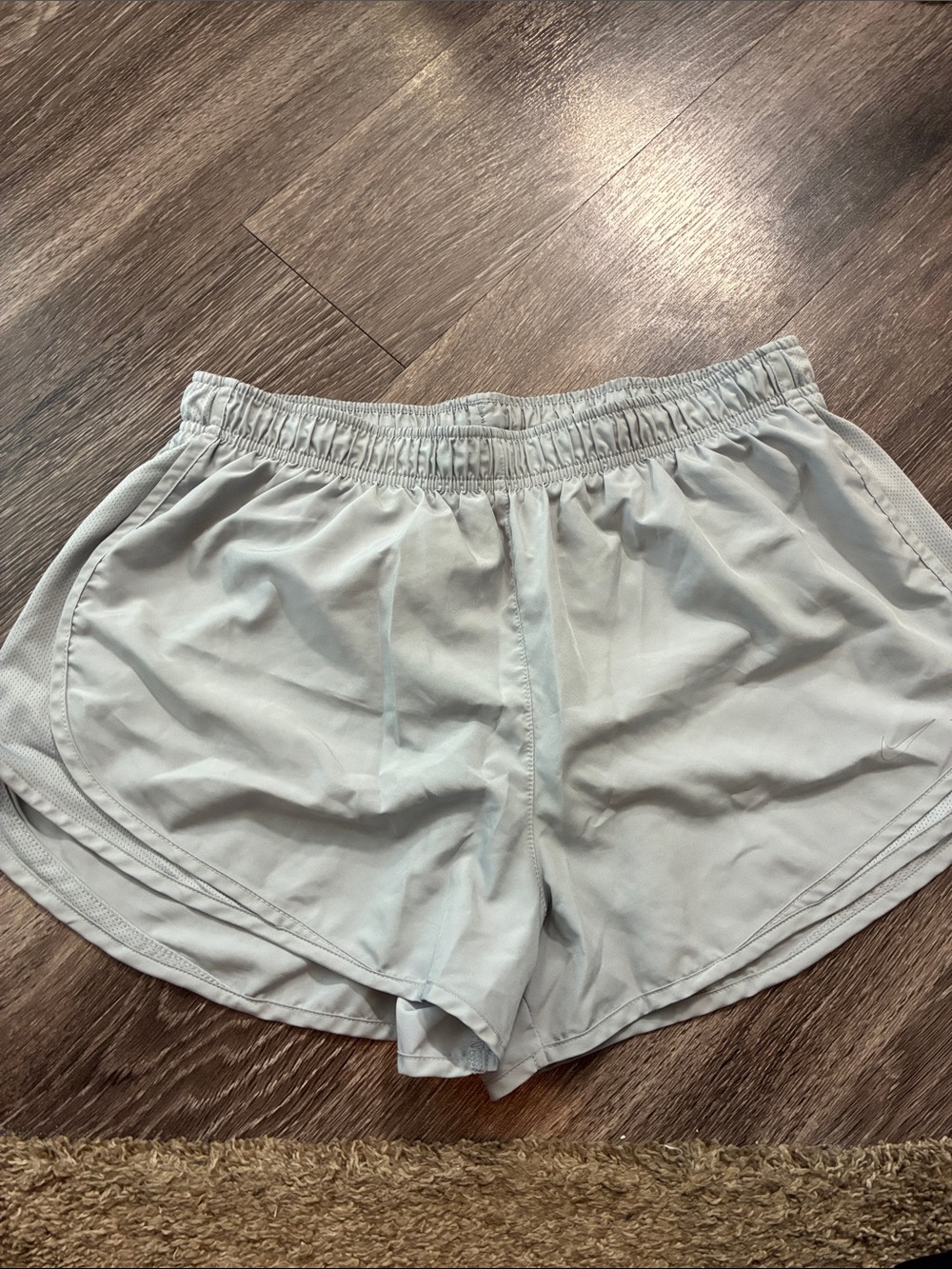 Nike Women's Pale Blue Athletic Running Shorts